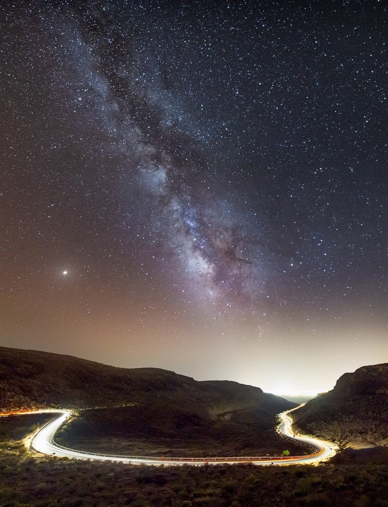 Milky Way in the wilderness